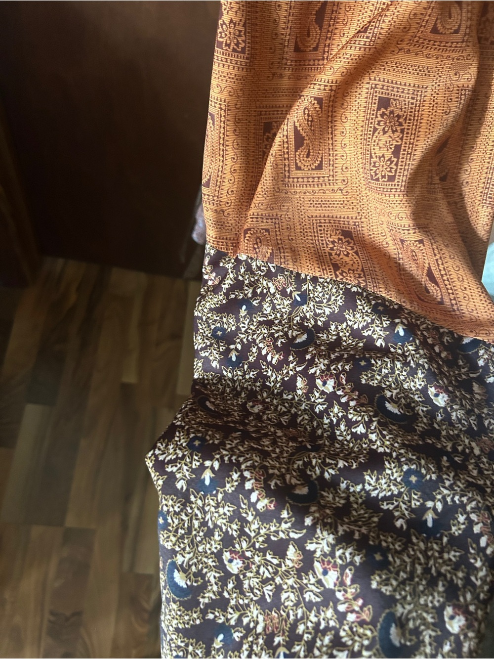 Silky Wrap Maxi Jumpsuit size Large - Picture 3 of 7